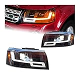 CNZBEHP Car Lights Compatible With Land Rover Freelander 2 LR2 2007-2015 LED Auto Headlight Assembly Upgrade Design Lamp Exterior Accessories