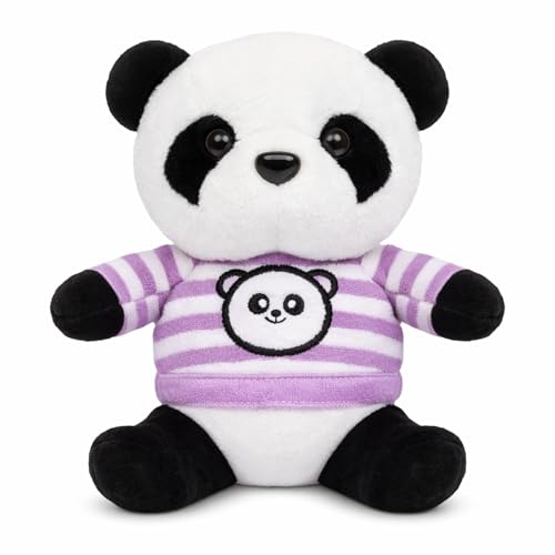 Image of TOYTALES Thug Panda Hanging Plush Soft Toy for Kids | Cute Stuffed Animal & Huggable Plush Toy for Boys & Girls | Adorable Small Size Panda Teddy Gift (Color May Vary)