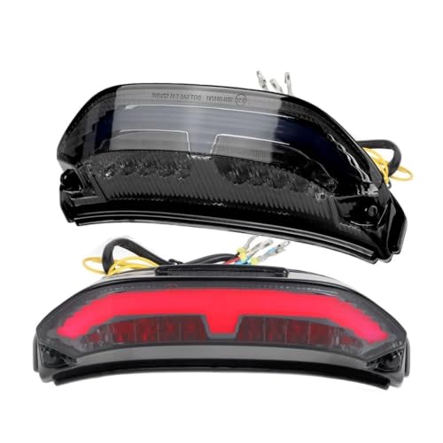 Luz trasera de motocicleta LED para rutas nocturnas y ciudad en CBR600RR 2