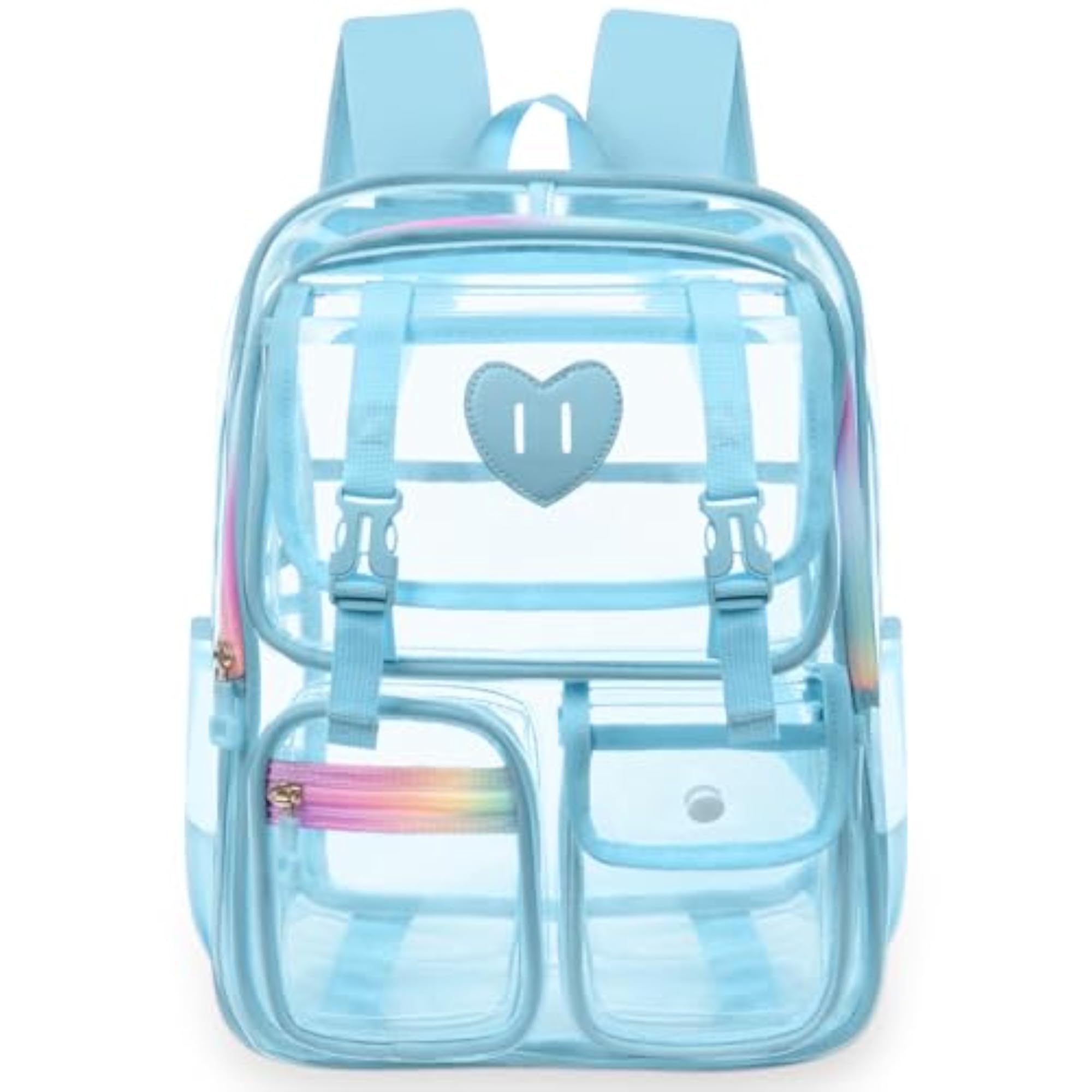 Large Waterproof PVC Transparent Backpack