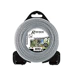 Ribimex PRDFS15X30ALS Filo Quadrato Alluminio in Bobina, 3x15 m, Argento