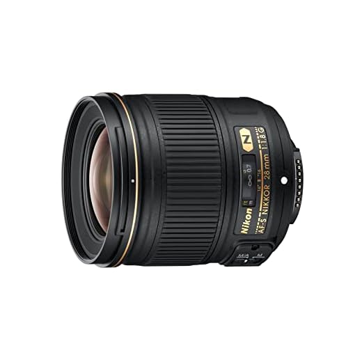 Nikon NIKKOR AF-S 28mm f/1.8G, Obiettivo grandangolo FX, ideale per scattare in spazi interni ristretti, Nero [Nital Card: 4 Anni di Garanzia]