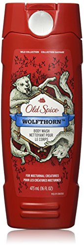 Old Spice Body Wash - Wild Collection - Wolfthorn - 16 FL OZ - Pack of 2