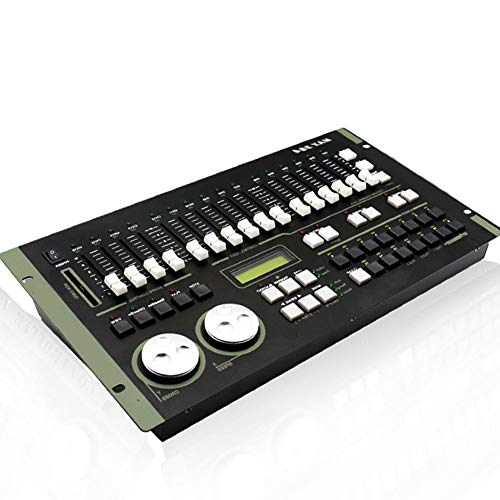 Profesional DMX512 Controlador 408 Canales Controlador de Iluminación de Escenario Universal...