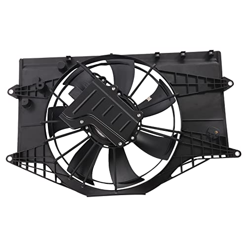SOLRIMANA Replacement Automotive Engine Cooling Radiator Fan Assembly Compatible with 2016 2017 2018 2019 2020 for Honda Civic 1.5L Replace 190305AAA01