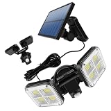BESTonZON Solarlampen Für Außen Gartenleuchte Beleuchtung Wasserdichte Außenleuchte...