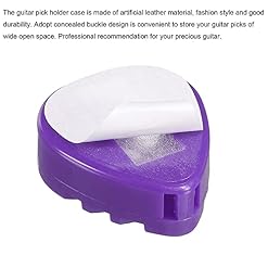sourcing map Guitare Médiator Support Plastique Forme Cœur Violet pour Guitare, Basse, Ukulélé avec Adhésif Retour et… - Les Beatles, Paul McCartney, John Lennon, RIngo Starr, George Harrison sourcing map Guitare Médiator Support Plastique Forme Cœur Violet pour Guitare, Basse, Ukulélé avec Adhésif Retour et… – Image 4