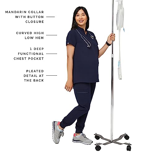 Figs Kitale Maternity Scrub Top For Women – Navy, Xx-Small #TOP1