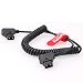 DRRI D-TAP 2Pin Male to Male Extension Adapter Cable for DSLR Rig Anton Bauer Battery