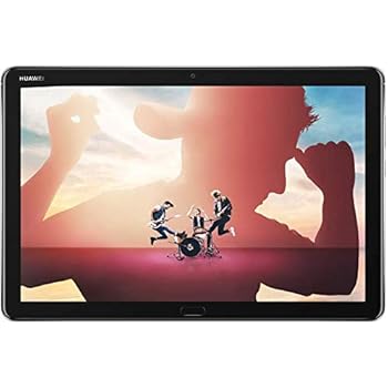 HUAWEI MediaPad M5 lite 10 Wi-Fi Tablette Tactile 10.1" Gris (64Go, 4Go de RAM, Android 8.0, Bluetooth, Quatre haut-parleurs)
