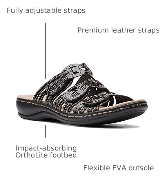Image of Clarks Women's Leisa Faye Flat Sandal