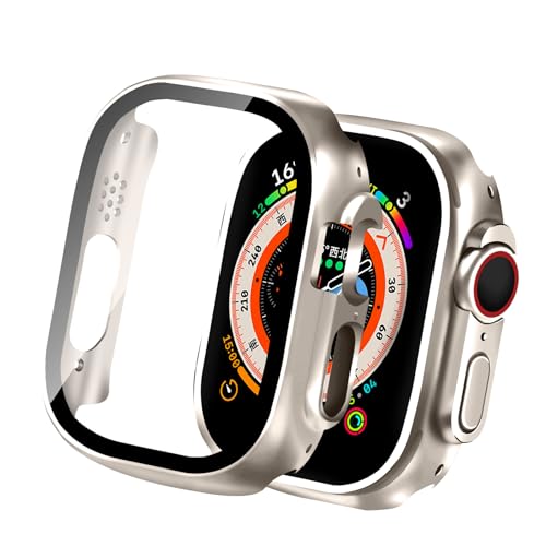WADEFO Ή Apple Watch P[X Ultra 3/2/1 AbvEHb` Jo[ KXtB ̌^ ߗ wh~ h~ Apple Watch Jo[ AbvEHb` P[X PCf Sʕی ϏՌ ^ ȒP