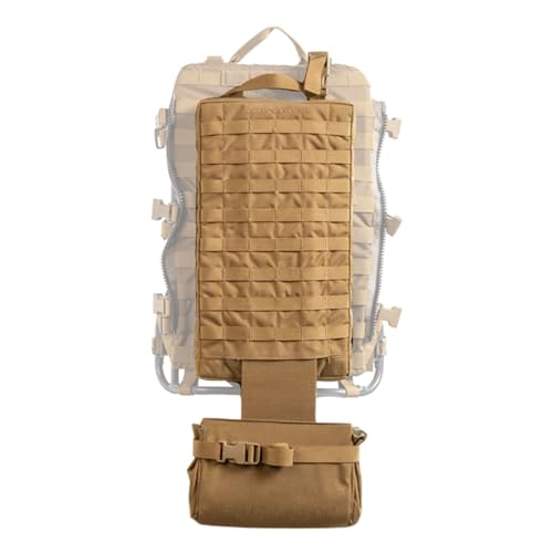 Eberlestock Mission ARC Pack – Adjustable Carrier for Mission EMOD Frame, MOLLE Compatible, Lightweight Modular Weapon & Tool Transport System – Coyote Brown