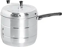 Pipoqueira Panela Alumínio 4,8 Litros Pipoca Doce/Sal -