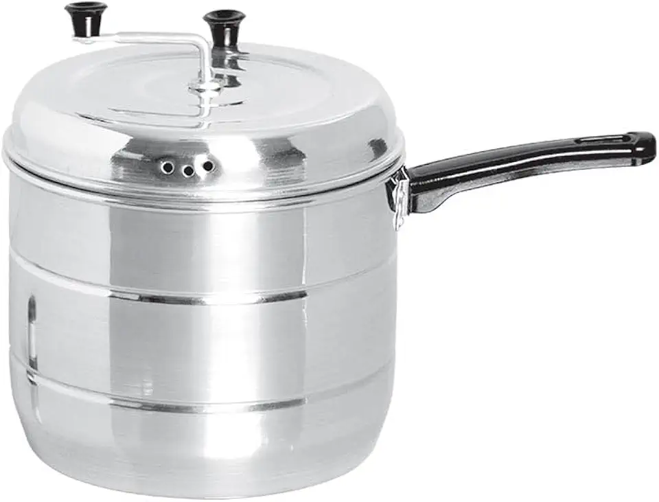 Pipoqueira Panela Alumínio 4,8 Litros Pipoca Doce/Sal -