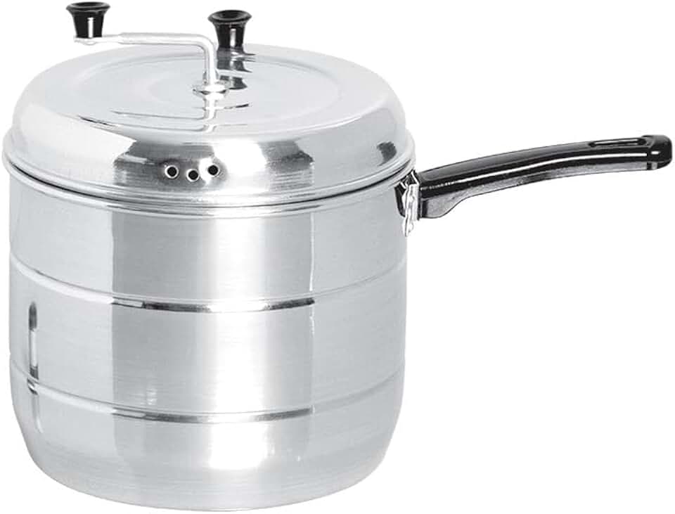 Pipoqueira Panela Alumínio 4,8 Litros Pipoca Doce/Sal -