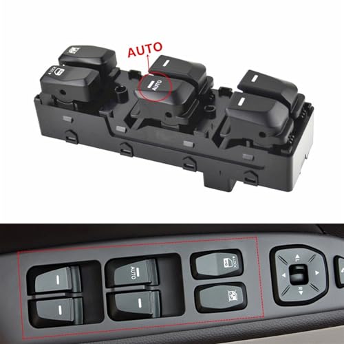Interrupteur lève-vitre électrique Hyundai IX35 gauche commande vitre 93570 2S1509P - 2