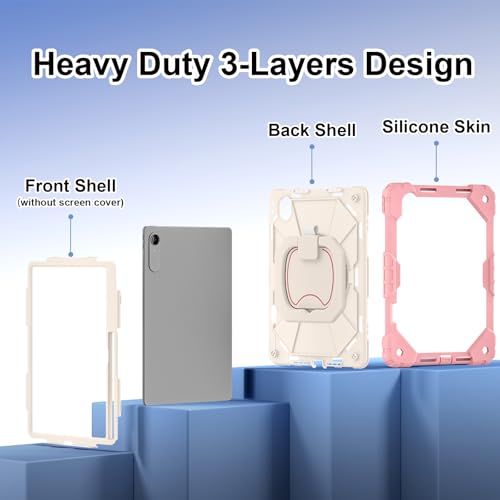 Funda Xiaoxin Pad Pro GT 13 anticaídas con correa para hombro 6