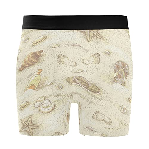 Bóxer para hombre Vnurnrn de playa vintage en pack de 2 calzoncillos elásticos