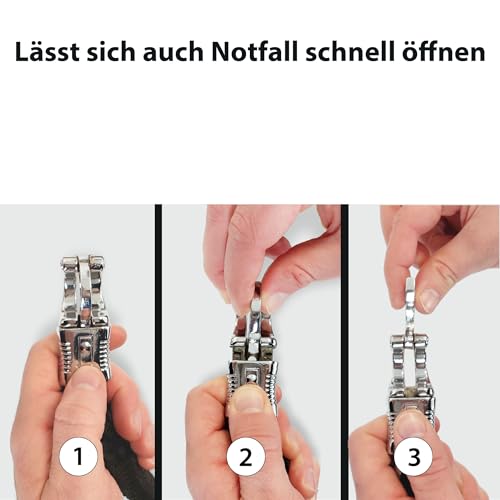 Panikhaken für Führstrick Pferd ideal als Ersatzhaken für Strick mit Panikhaken Strick Set für Pferde Zubehör (2)