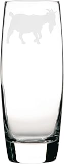 Goat Engraved Hi-Ball Glass, Goat Gift, Goat Glass, Gift for Women, Gift for Men