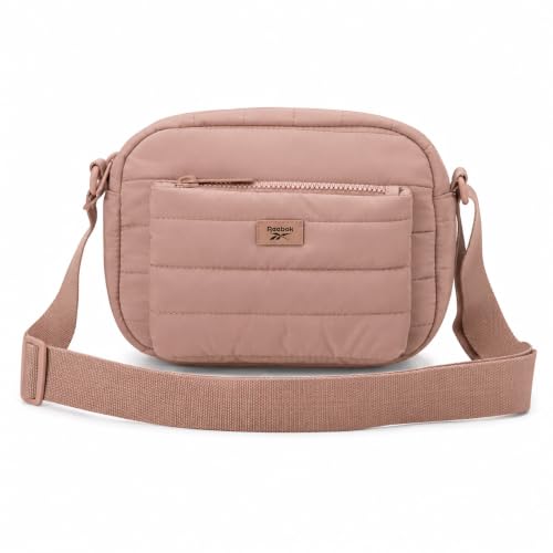 Image of Reebok Womens Crossbody Bags - Lightweight Sling Cell Phone Purse, Quilted Small Crossbody Bags Women