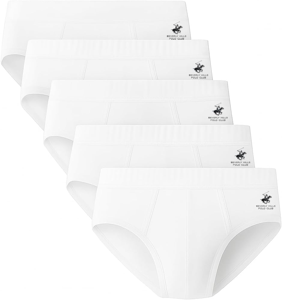 Men's Beverly Hills Polo Club Men's 5 Pack Low Rise Brief