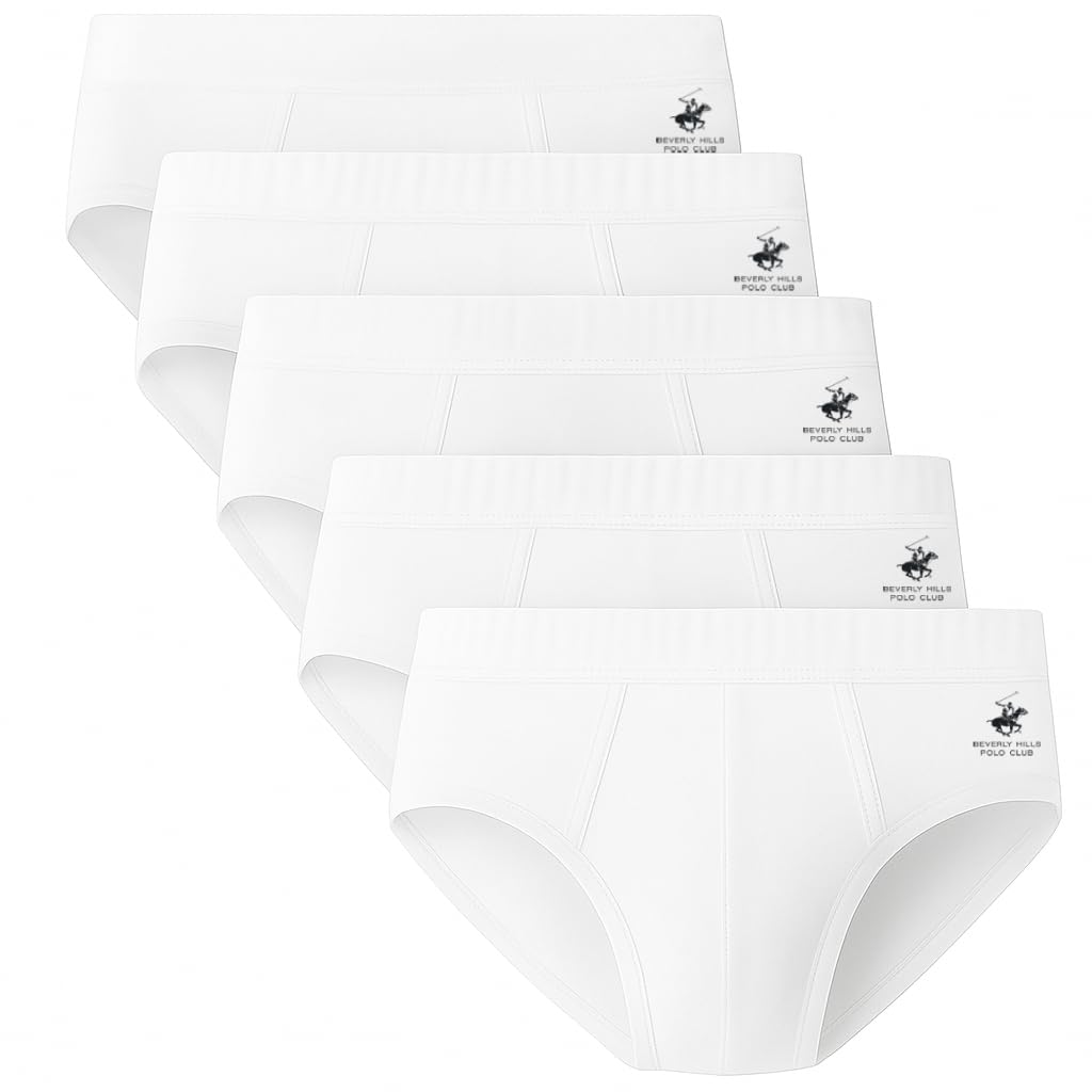 Men's Beverly Hills Polo Club Men's 5 Pack Low Rise Brief