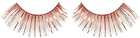 Zinkcolor Silver Foil Red False Eyelashes C009 Dance Halloween Costume