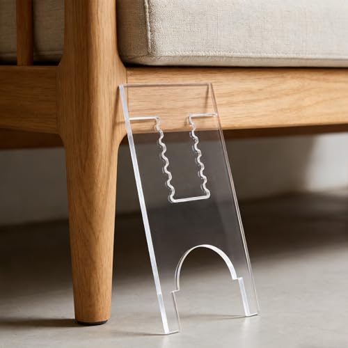 Separadores de pared para sofá Levemolo: protectores de muebles y topes de puerta ajustables 6