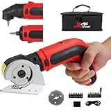 S&F STEAD & FAST - Cortador eléctrico de caja de 4 V, papel