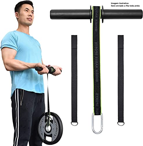 Rolete Barra Fortalecedor De Punho Antebraço (Wrist Roller)