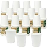 TAMAÑO Y CANTIDAD: Vasos desechables café con capacidad de 250 cc(8oz), paquetes de 200pcs, color blanco. Vasos cafe desechables higiénicamente empaquetados.