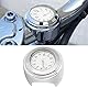 KIMISS Motorrad Lenker Uhr, Motorrad-Lenkeruhr, Motorrad-Zifferblattuhr, Universell passend für Motorräder mit 22-25 mm Lenker