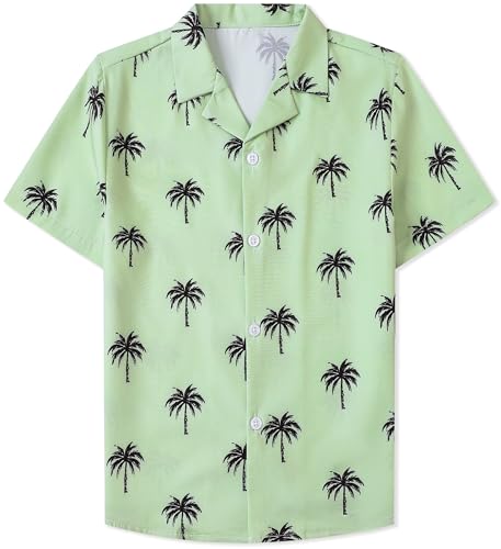 Image of SANGTREE Family Matching Hawaiian Outfits , Casual Beach Travel Clothes ，Vacation Clothing Set for Women & Men & Girls & Boys