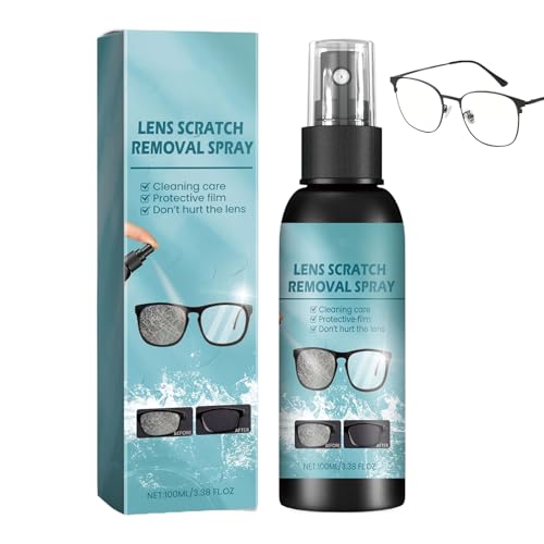 Zasdvn Eliminador De Rayones Para Gafas De Sol | Spray Eliminador De Arañazos Para Lentes De Gafas De Sol | Solución de Cuidado Portátil para Pantallas de Smartphone Cámaras Relojes Electrónicos y
