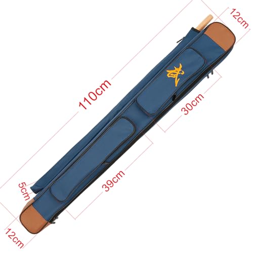 Bolsa para espadas de 110cm en tela Oxford con capacidad doble color negro 4