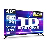 ✅ Televisores Led 40 Pulgadas. Resolución 1920 x 1080 píxeles (Full HD), eficiencia energética F, sonido Dolby Digital Plus.