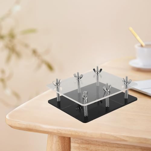Corrector de Flexión para Tarjetas de Acero Inoxidable y Acrílico Negro 8