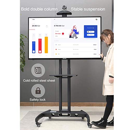 Soporte móvil para TV de 32-80 pulgadas con ruedas miniatura 3