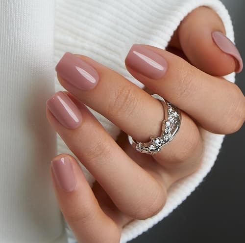 CurvLife Press on Nails Short Square