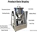20L Industrial Mixer Machine, Stainless Steel Lab Dry Powder Blender, High-Efficiency Particle Mixer for Food & Chemical, Durable Laboratory Mixing Equipment