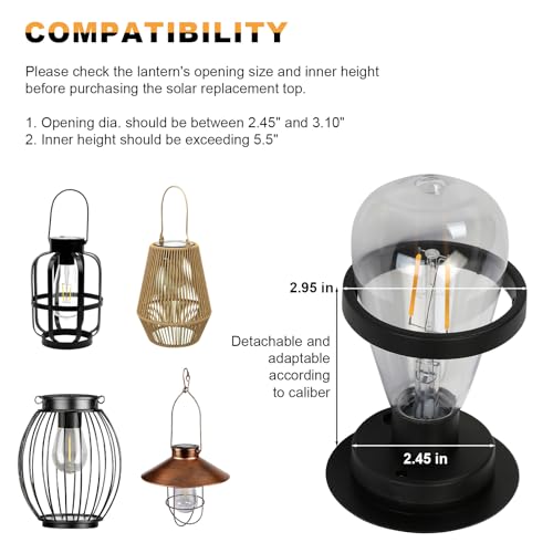 Replacement Solar Light Tops-Solar Light Bulbs for Outside by JKIMK - Image 4