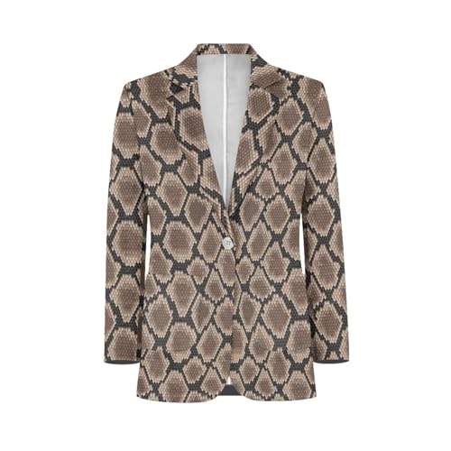 Sprowallow Men's Casual Blazer One Button Sport Coats Slim Fit Notched Lapel Blazers Lightweight Business Suit Jacket3