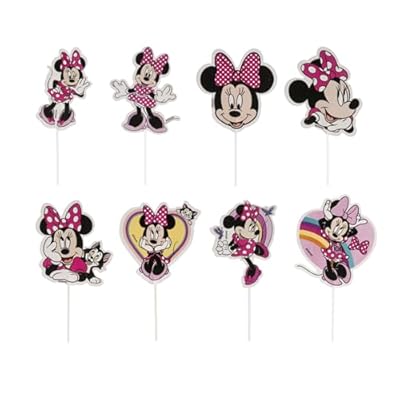 dekora - Kit para Hacer y Decorar Cupcakes de Minnie Mouse en Papel - 6 Modelos 16 Unidades | Ya disponible en tu tienda friki favorita! En mundofriki.es!