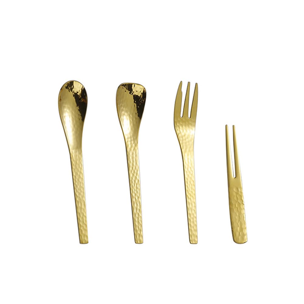 Ensemble de couverts en acier inoxydable pour pique-nique et repas en plein air