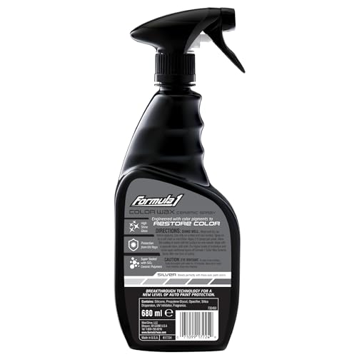 Image of Formula 1 Ceramic Color Spray Wax for Silver Cars, 680ml