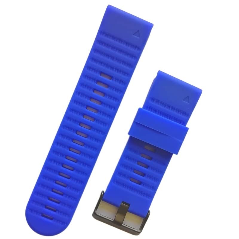 Correa de silicona de 22 mm de alta durabilidad para Garmin Fenix 5 Plus