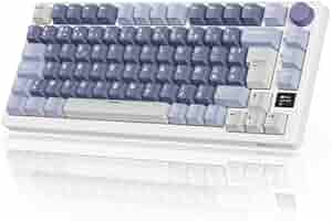 RK ROYAL KLUDGE M75 Clavier Mécanique Sans Fil, Azerty BT5.0