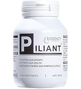 Biogency Piliant 1 Pack Hair Care Natural Supplement - NAD+ Vitamin Folic Acid Hair Niacinamide C...